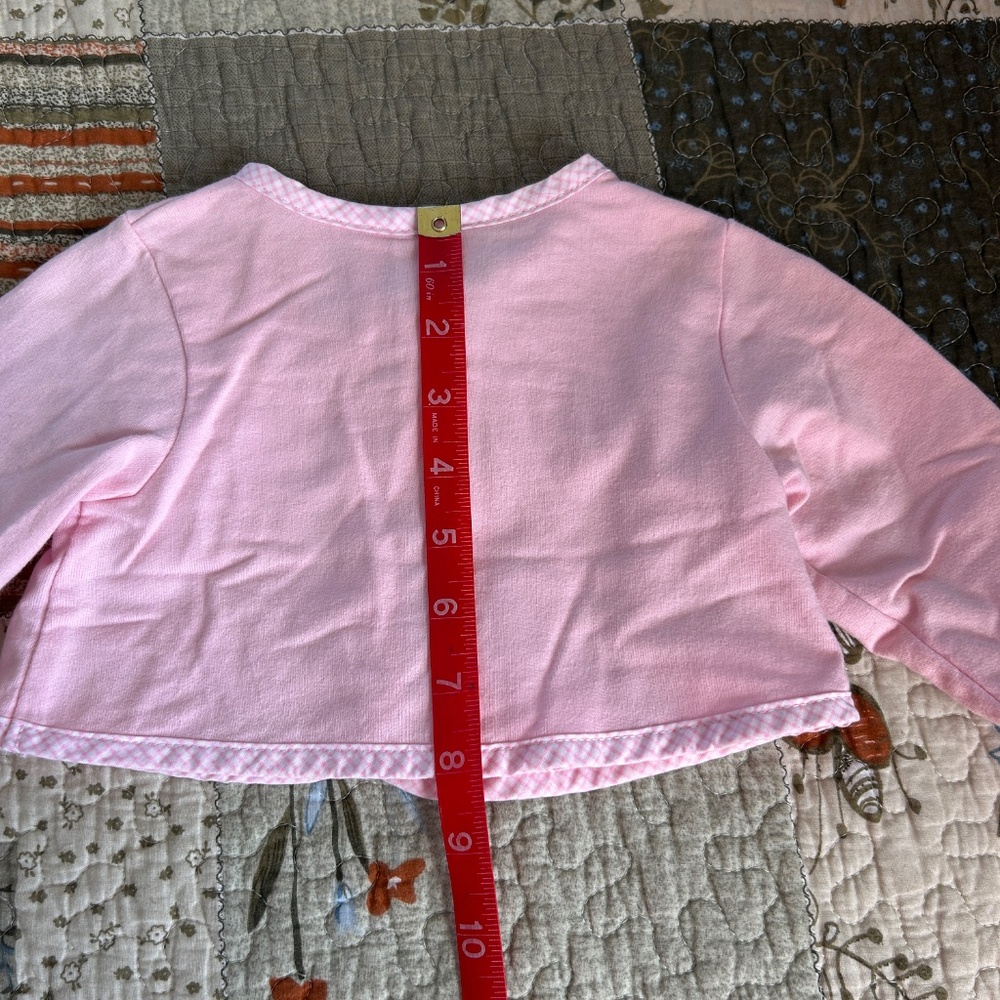 Peter Rabbit Beatrix Potter Infant 2 Piece Floral Dress w/ Cardigan Size 6/9 Mon - Picture 15 of 16